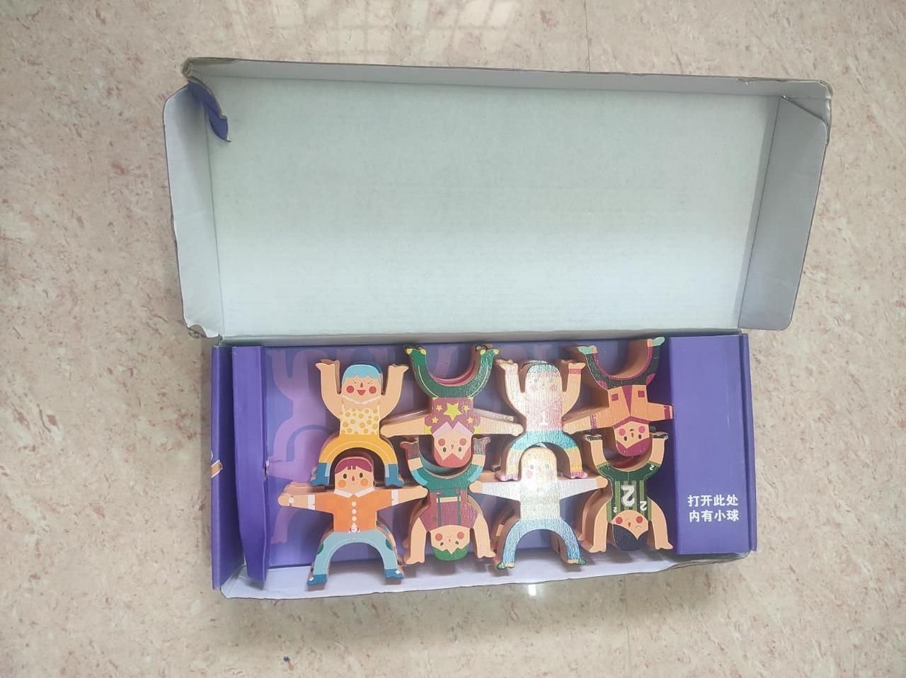 Hercules Wooden Jenga Balancing Toy