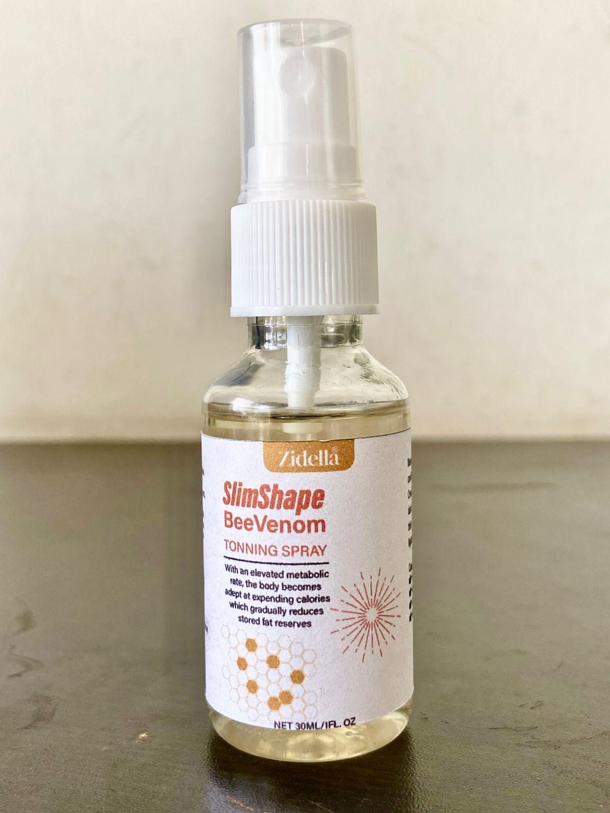 Zidella SlimShape Toning Spray, Tightens and Tones Skin 30ml