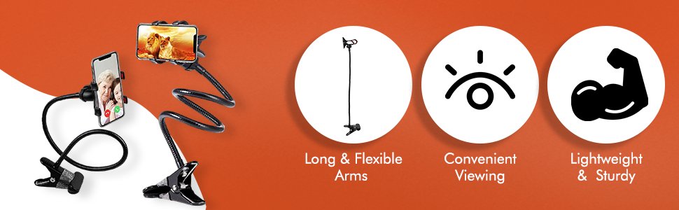 Flexie™ Mobile Holder - High strength & strong Durability with Anti-Slip mechanism