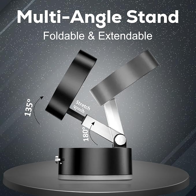 EasyMount™ - Portable Magnetic Suction Stand.